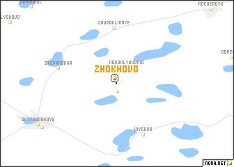 map of Zhokhovo