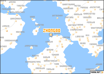 map of Zhong\