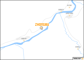 map of Zhongbu