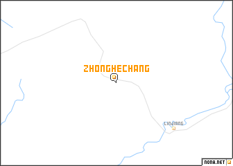 map of Zhonghechang
