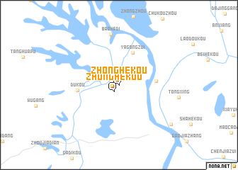 map of Zhonghekou