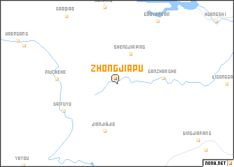 map of Zhongjiapu