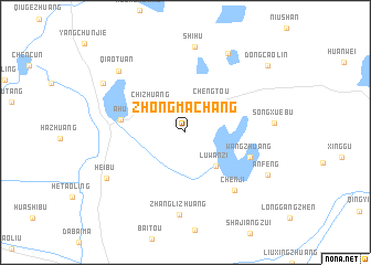 map of Zhongmachang