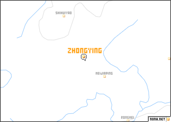 map of Zhongying