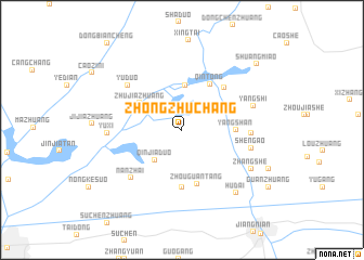 map of Zhongzhuchang