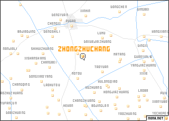 map of Zhongzhuchang