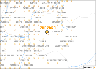 map of Zhordan