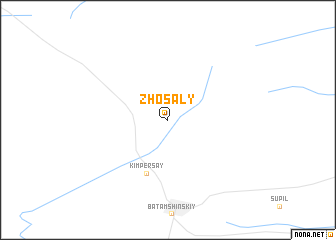 map of Zhosaly