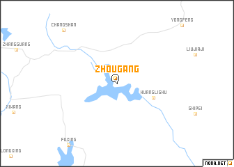 map of Zhougang