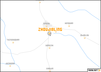 map of Zhoujialing