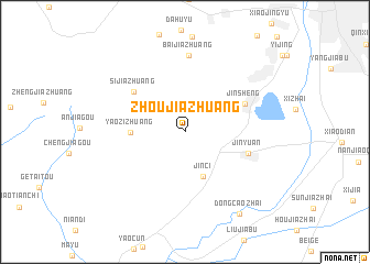 map of Zhoujiazhuang