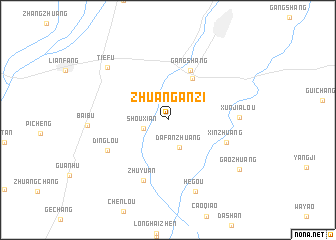 map of Zhuang\