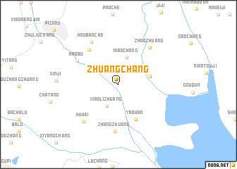 map of Zhuangchang