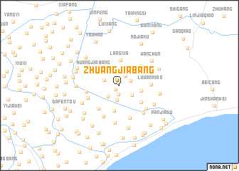 map of Zhuangjiabang