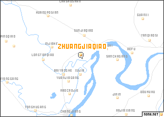 map of Zhuangjiaqiao