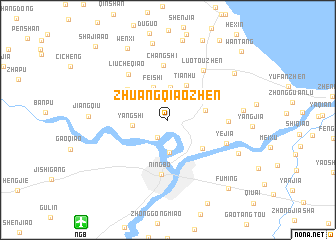 map of Zhuangqiaozhen