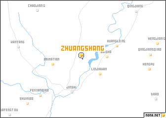 map of Zhuangshang