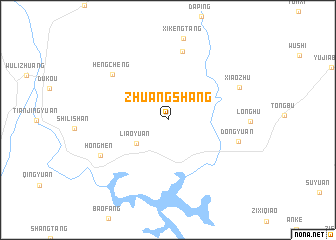 map of Zhuangshang