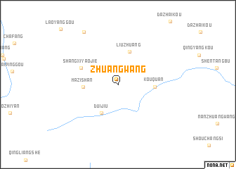 map of Zhuangwang