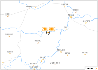 map of Zhu\