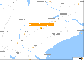 map of Zhuanjiaofang