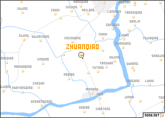 map of Zhuanqiao