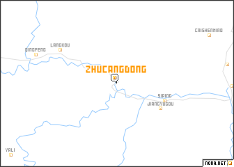 map of Zhucangdong