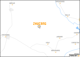 map of Zhucang