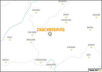 map of Zhuchangping