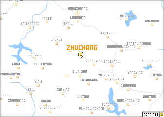 map of Zhuchang