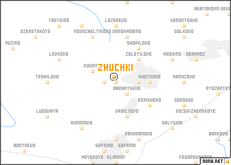 map of Zhuchki