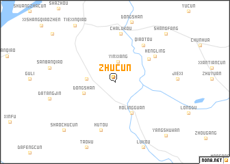 map of Zhucun