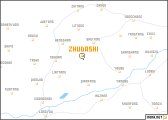 map of Zhudashi