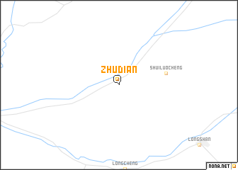 map of Zhudian