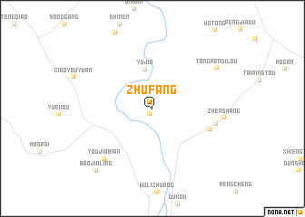 map of Zhufang