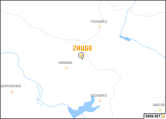 map of Zhuge