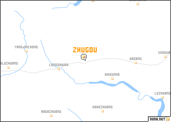 map of Zhugou