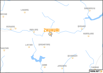 map of Zhuhuai