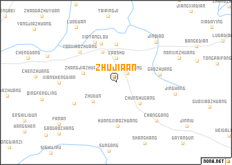 map of Zhujia\