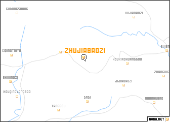 map of Zhujiabaozi