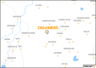 map of Zhujiabian