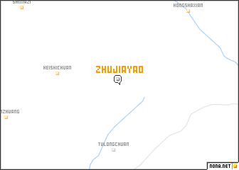 map of Zhujiayao