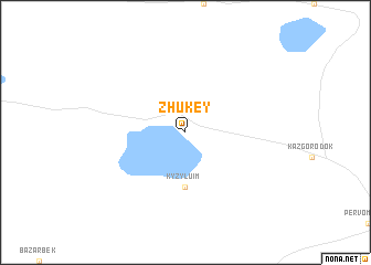 map of Zhukey