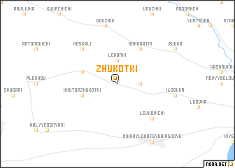 map of Zhukotki