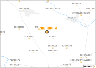 map of Zhukovka