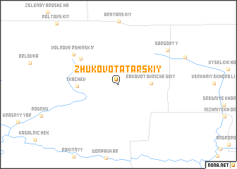 map of Zhukovo-Tatarskiy