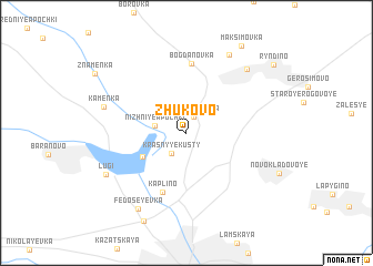 map of Zhukovo