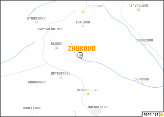 map of Zhukovo