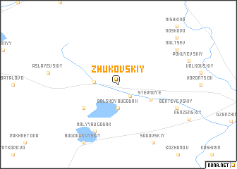 map of Zhukovskiy