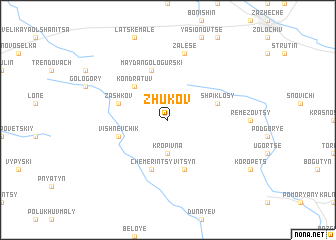 map of Zhukov